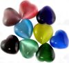 Cat's Eye Puff Hearts