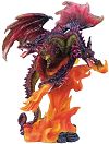 3 Headed Dragon Figurine