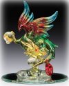 Glass Dragon Figurines