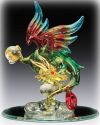 Glass Dragon Figurine