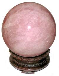 Large Rose Quartz Sphere