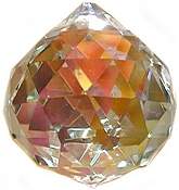 Austrian Crystal AB Prism Ball