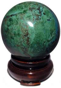 Chrysocolla Sphere