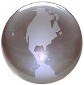 World Globe Paperweight