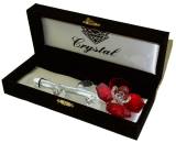 Red Crystal Rose in Gift Box