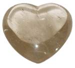 Large Smoky Quartz Heart