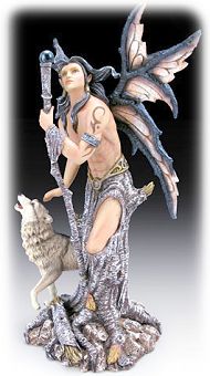Beowulf Wolf God Figurine