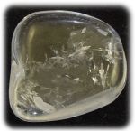 Clear Quartz Palm Stone