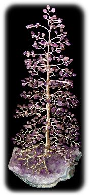 Amethyst Gem Tree - Spruce