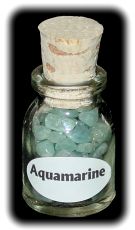 Aquamarine Gem Bottle