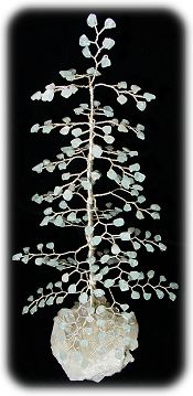 Aquamarine Gemstone Tree