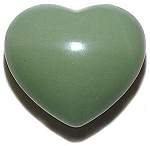 Green Aventurine Heart