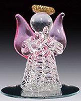 Pink Birthstone Angel