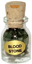 Bloodstone Gem Bottle $1.95