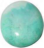 Blue Aragonite Palm Stone