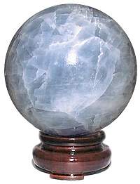 85mm Blue Calcite Sphere