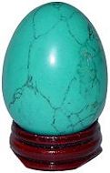 Blue Howlite Egg