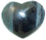 Blue Tiger Eye Heart