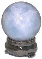 Blue Calcite Sphere