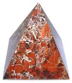 Brecciated Jasper Pyramid