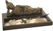 9" L Wood Zen Garden