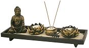 Buddha & Incense Zen Garden