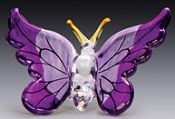 Purple Butterfly Suncatcher