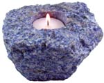 Sodalite Candle Holder