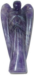 Carved Amethyst Angel