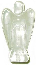 Clear Quartz Carved Angel $6.95