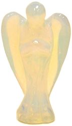 Opalite Carved Angel