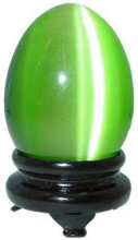 Lime Cat's Eye Egg