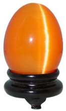Orange Cat's Eye Egg