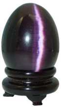 Dark Purple Cats Eye Egg
