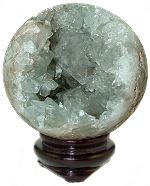 Geode Celestite Sphere