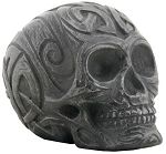 Celtic Skull Figurine