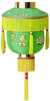 Green Chinese Lantern