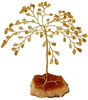 Citrine Gemstone Tree 