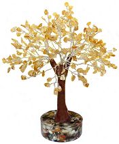 Citrine 300 Gemstone Tree