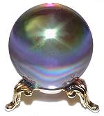 Blue AB Crystal Ball