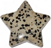 Dalmatian Jasper Star Carving