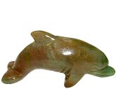 Fancy Jasper Dolphin Carving