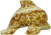 Ocean Jasper Dolphin Carving