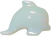 Opalite Dolphin Carving