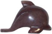 Purple Aventurine Dolphin Carving