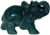 Bloodstone Carved Elephant