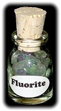 Fluorite Gem Bottle