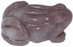 Aventurine Frog Carving