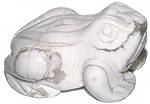 Howlite Frog Carving