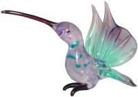 Purple Glass Hummingbird $3.95